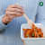 Bamboo Disposable Fork - front_view