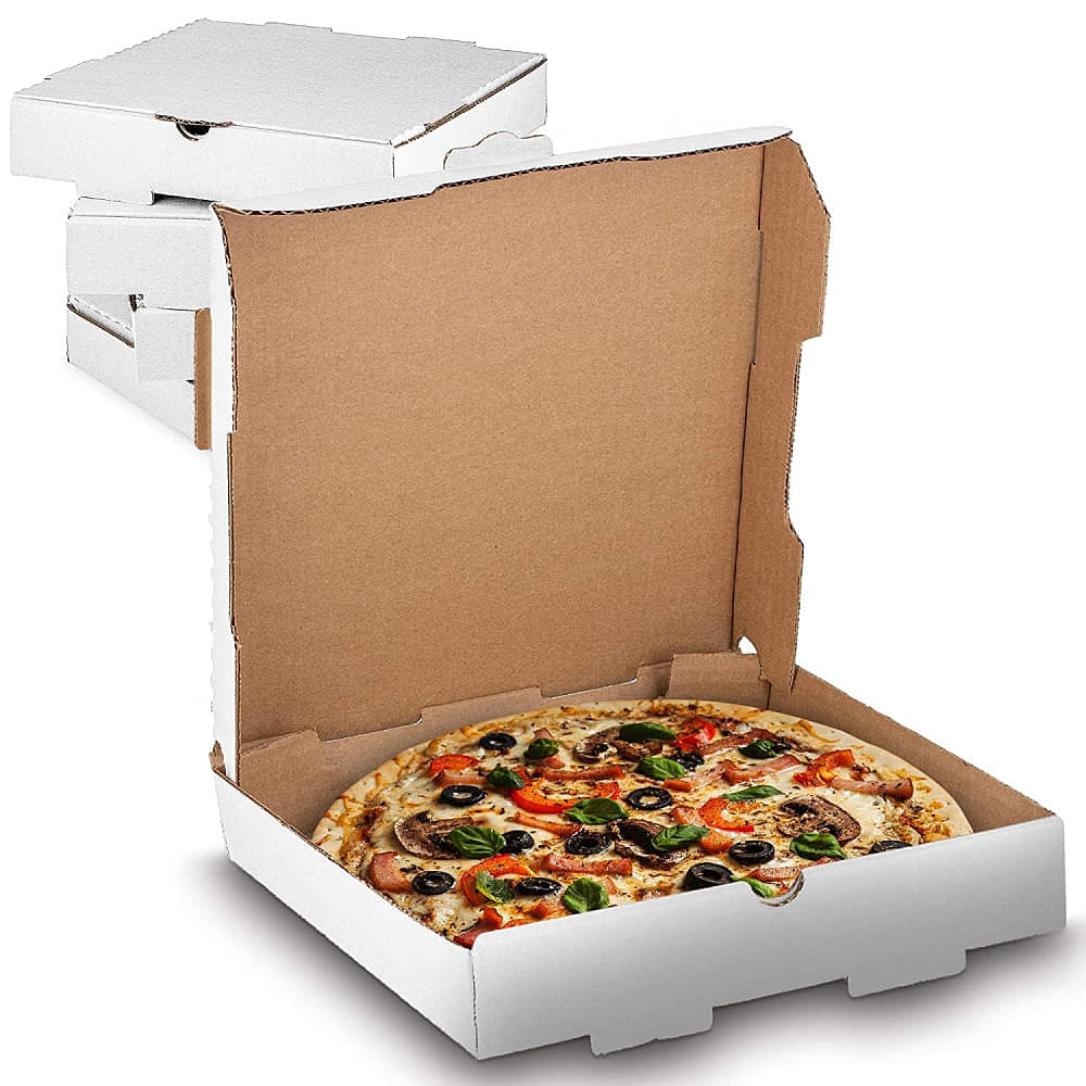 Volza Corrugated Pizza Box 10 inch - photo