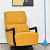 Rocking Chair With Swivel in Mustard Yellow Colour - photo