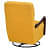 Rocking Chair With Swivel in Mustard Yellow Colour - bottom_view