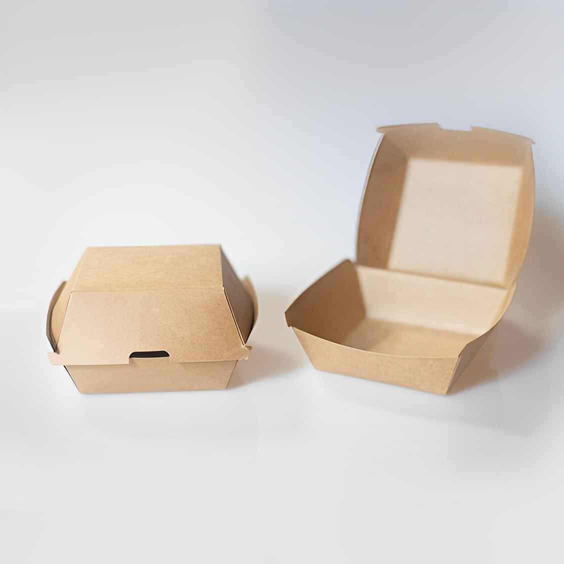 Macaron Mini Burger box - photo