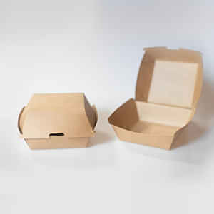Macaron Mini Burger box - photo