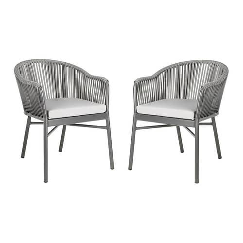 Anjaneya Tolix Rope Chair (Set of 2)