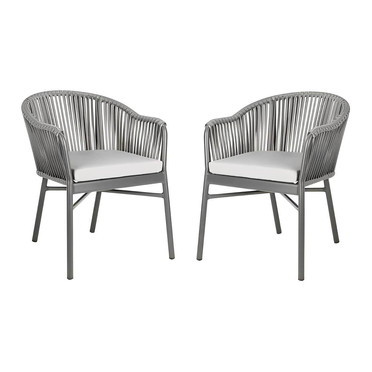 Anjaneya Tolix Rope Chair (Set of 2)