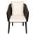Swanson Knitted Patio Chair In Brown - photo