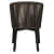Swanson Knitted Patio Chair In Brown - right_view