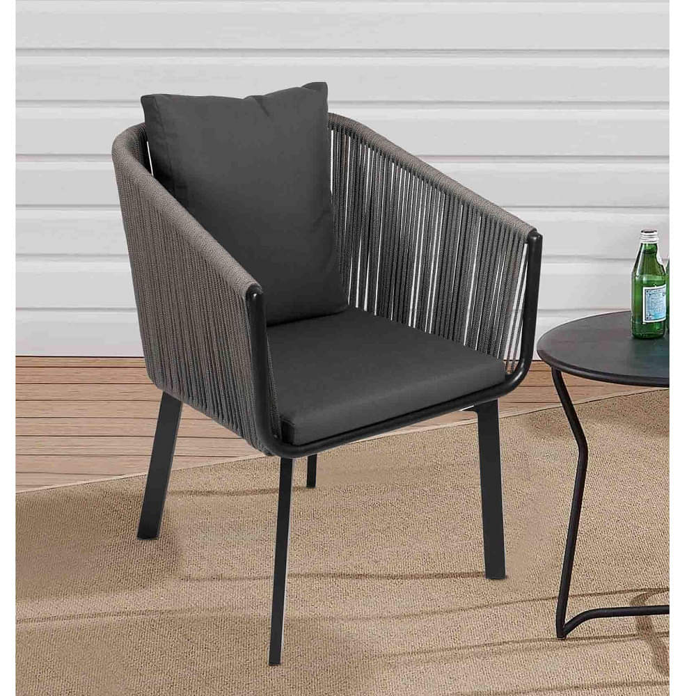 Swanson Knitted Patio Chair - photo