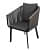 Swanson Knitted Patio Chair - rear_view