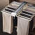 Rigwell Lifetime Soft Close Pull-Out  Top-Mounted Hanging Trousers Rack - top_view