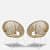 Rope and Metal Outdoor Chair In White & Natural Finish (Set Of 2) - photo