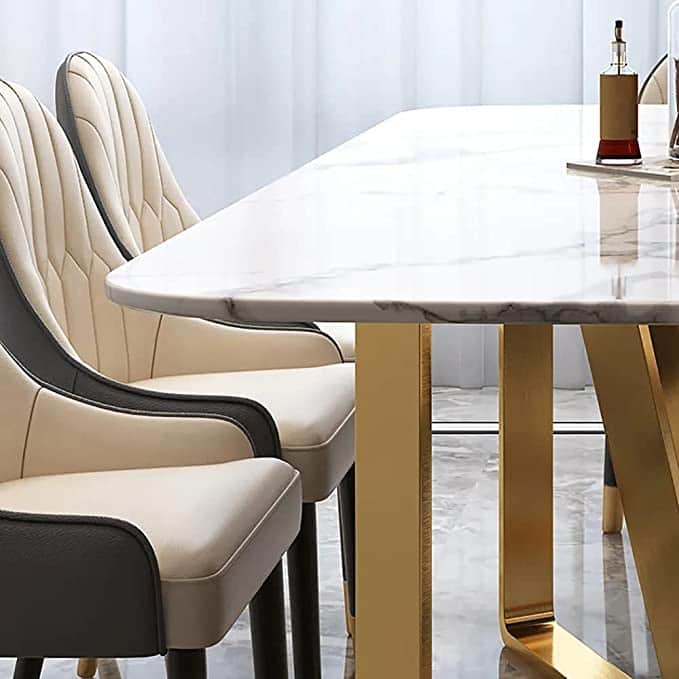 Sacramento Luxury 4 Seater Dining Set - left_view