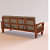 Amherst Solid Sheesham Wood 3+1+1 Seater Sofa Set - left_view
