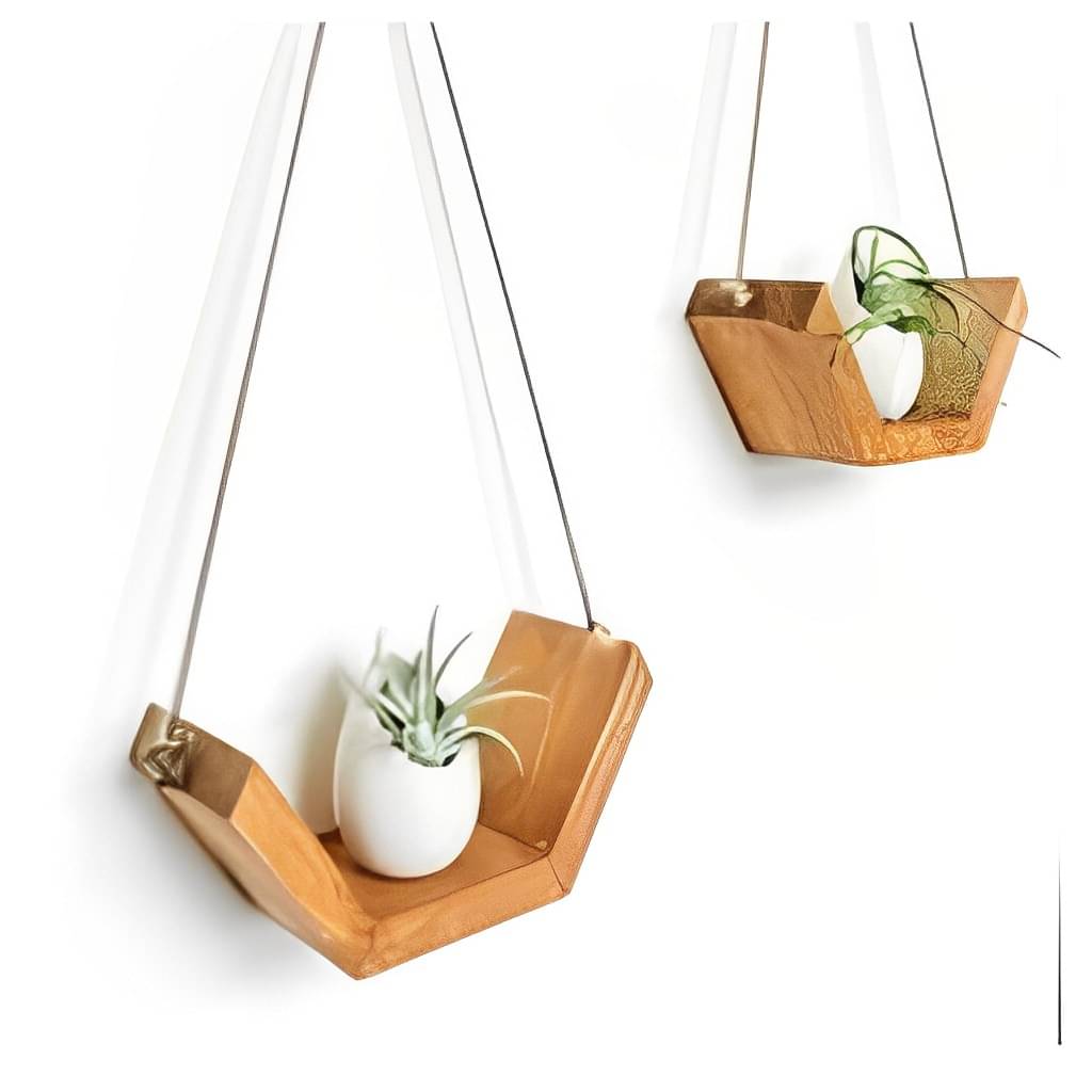 Hanging Shelves by V D Arch