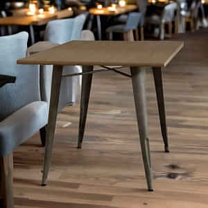Varg Café Timpani Metallic Table - photo
