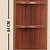 Multi-Tier Corner Wall Décor Shelf - rear_view