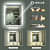 Felicity Led Rectangle Mirror 48x60 - top_view