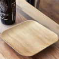 Wooden Disposable Plate - photo