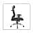 Cleo X Series High Back Mesh Ergonomic Chair - top_view