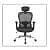 Cleo X Series High Back Mesh Ergonomic Chair - rear_view
