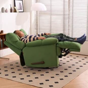 Otto Lazy Rocking Luxury Manual Reclining Chair - top_view