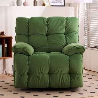 Otto Lazy Rocking Luxury Manual Reclining Chair - rear_view