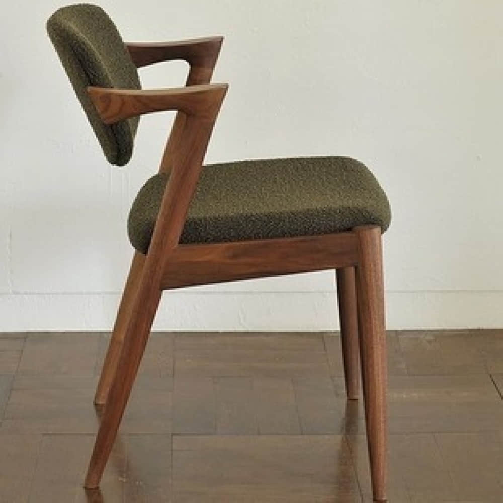 Cafe Chair In Teak wood Finish - photo