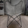 Varg Butterfly Chair With Iron Stand - photo