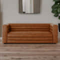 Eclairs Modern Leather Sofa - photo
