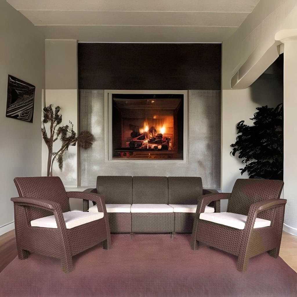 Paddington 5 Seater Goa Sofa Set - photo