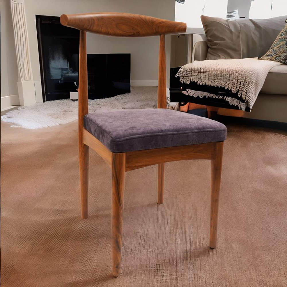 Ebony Single Dining Chair - photo