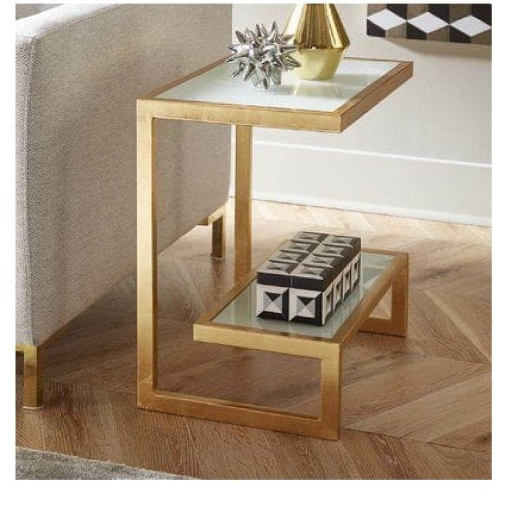Zoetrope Steel Side Table - photo