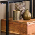 Wall Mount Exotic Bedside Drawer Table - rear_view