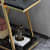 Wrought Iron Varg Wooden Side Table - top_view