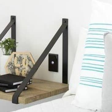 Orenburg Rustic Wood Wall Shelves