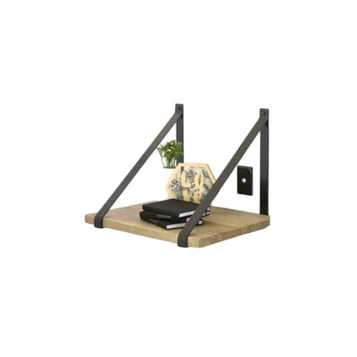 Orenburg Rustic Wood Wall Shelves - rear_view