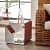 Premium Glass Metal Side Table - front_view