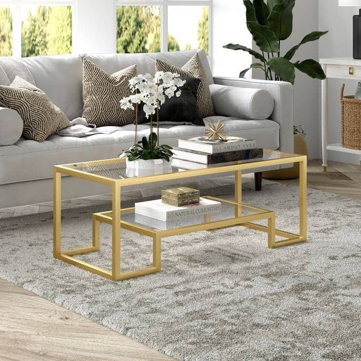 Yoho Glass Center Table