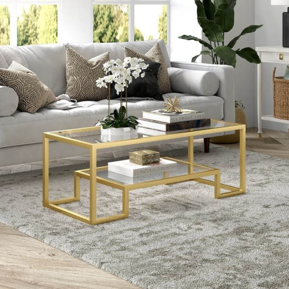 Yoho Glass Center Table - photo