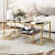 Yoho Glass Center Table - front_view