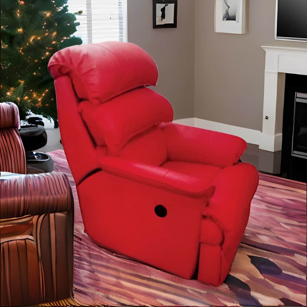 Troy Recliner in Red Color - photo