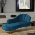 Premium Chaise Lounger Sofa in Blue Color - photo