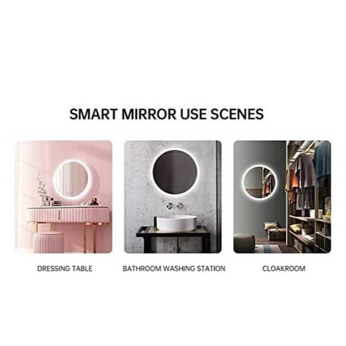 Felicity Round LED Mirror With Touch Sensor