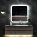 Square Led Mirror with Hand Wave ensor - photo