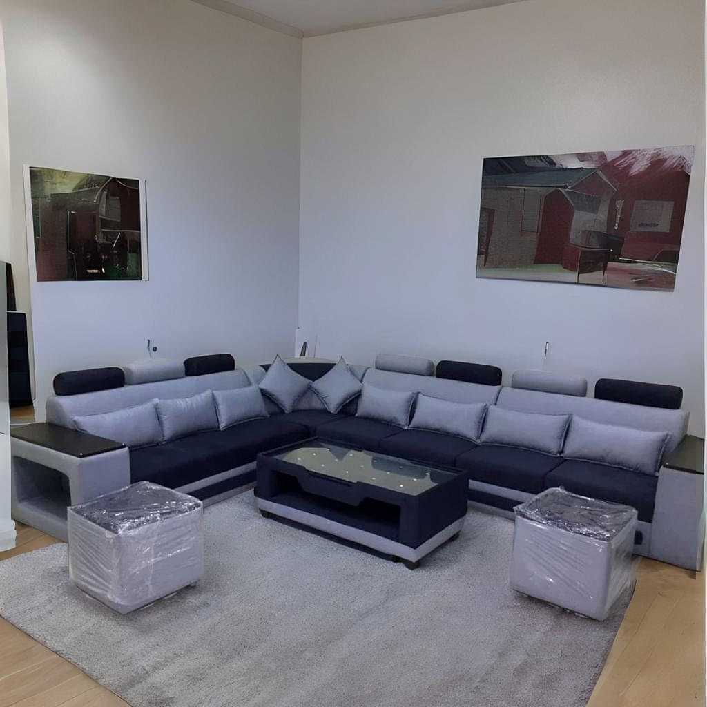 Yolo Luxury Modern Dual Color Sofa - photo