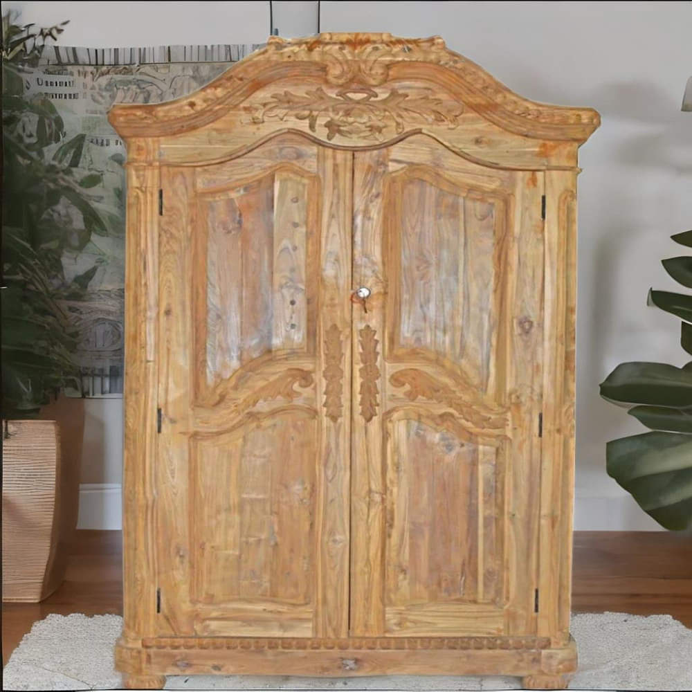 Sapporo Teak Wood Almirah - photo
