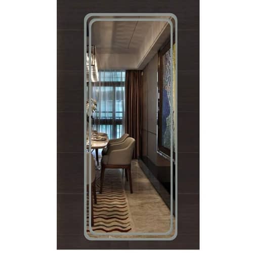 Modern Led Wall Mount Glass Mirror With LED Lights
