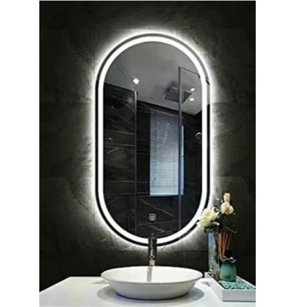 Sconces Oval Shape LED Mirror - photo