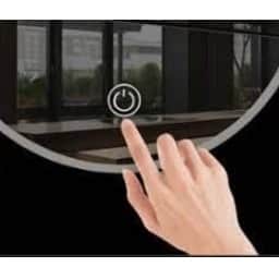 Sconces Oval Shape LED Mirror - rear_view