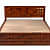 Daffodil Sheesham King Size Bed with Storage Box - top_view