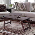 Petunia Foldable Wooden Laptop Table - photo